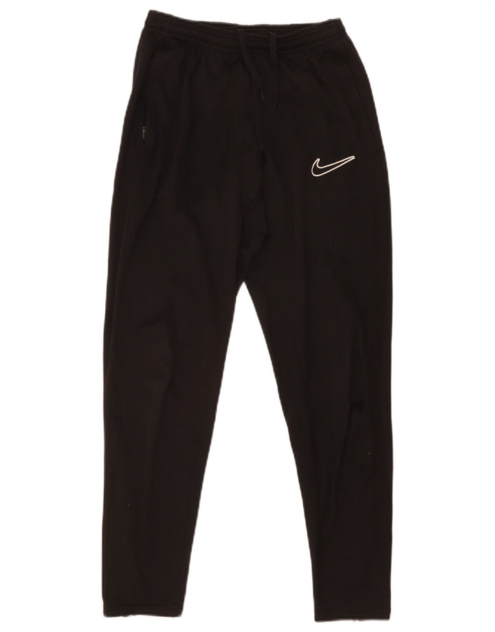 Pantaloni de trening Nike Dri Fit pentru bărbați, poliester negru mic