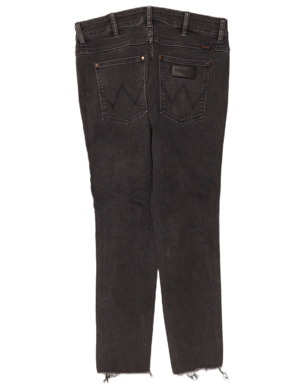 Blugi tăiați pentru femei Wrangler W32 L25 bumbac negru