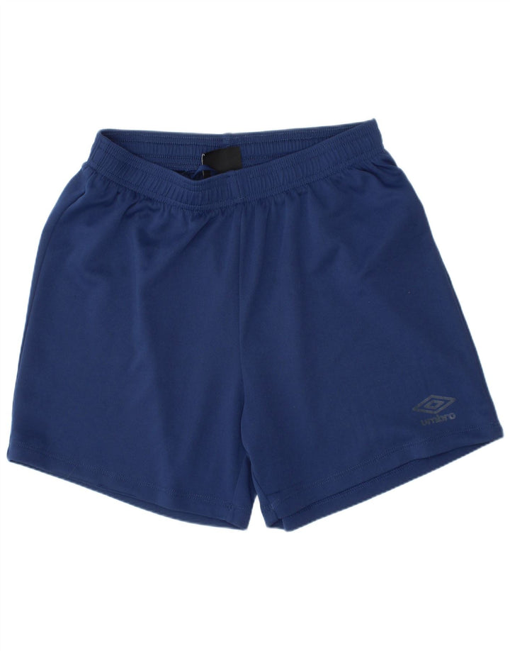 Pantaloni scurți sport Umbro Băieți 11-12 ani Poliester mari bleumarin
