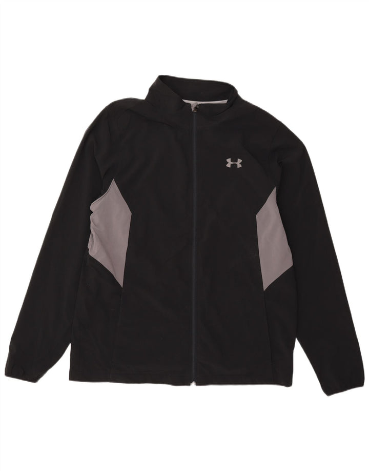 Jachetă de trening pentru bărbați Under Armour, mare, negru, poliester color bloc