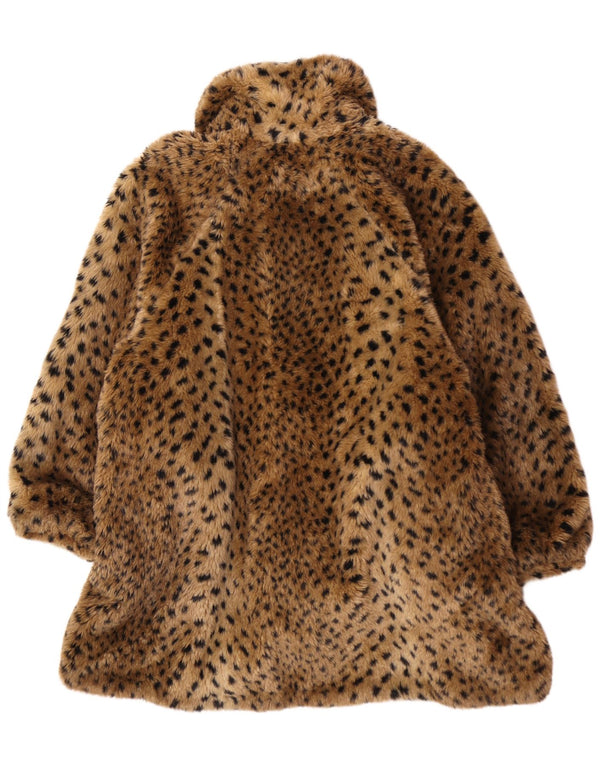 Vintage Womens Oversized Reversible Overcoat IT 44 Medium Brown