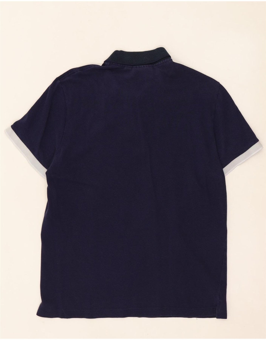 Tricou polo LACOSTE pentru bărbați, cu formă regulată, mărimea 4, bumbac bleumarin mediu