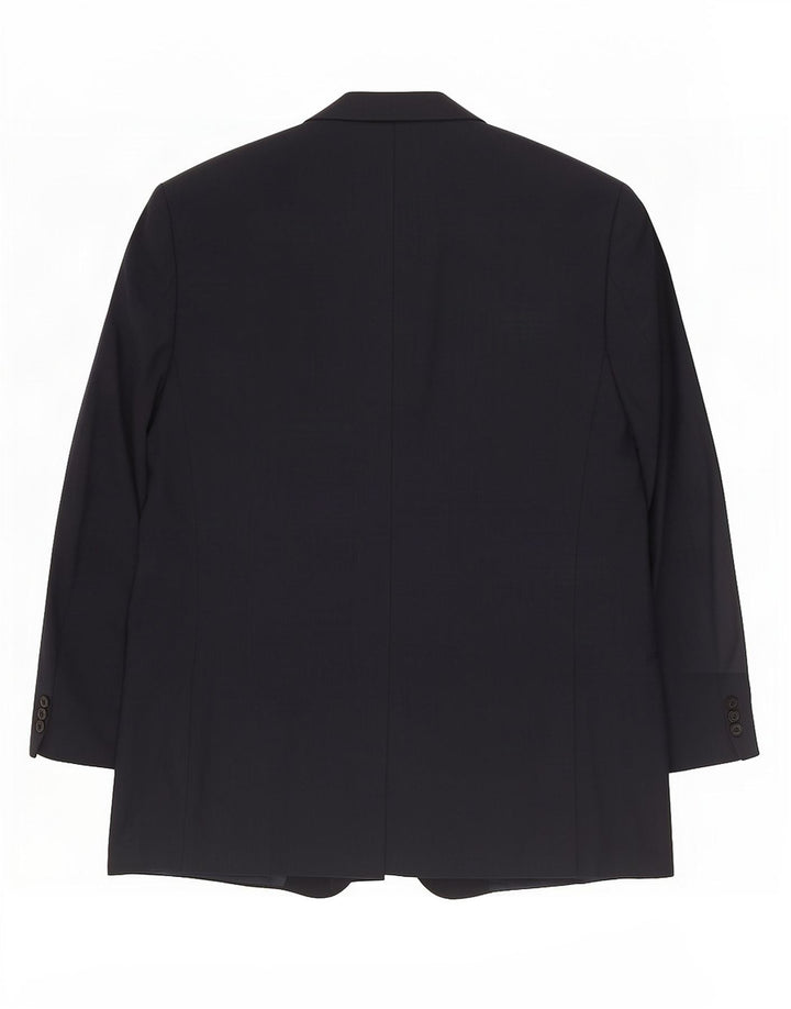 Emanuel Ungaro Jachetă pentru bărbați cu 3 nasturi IT 64 7XL Lână bleumarin