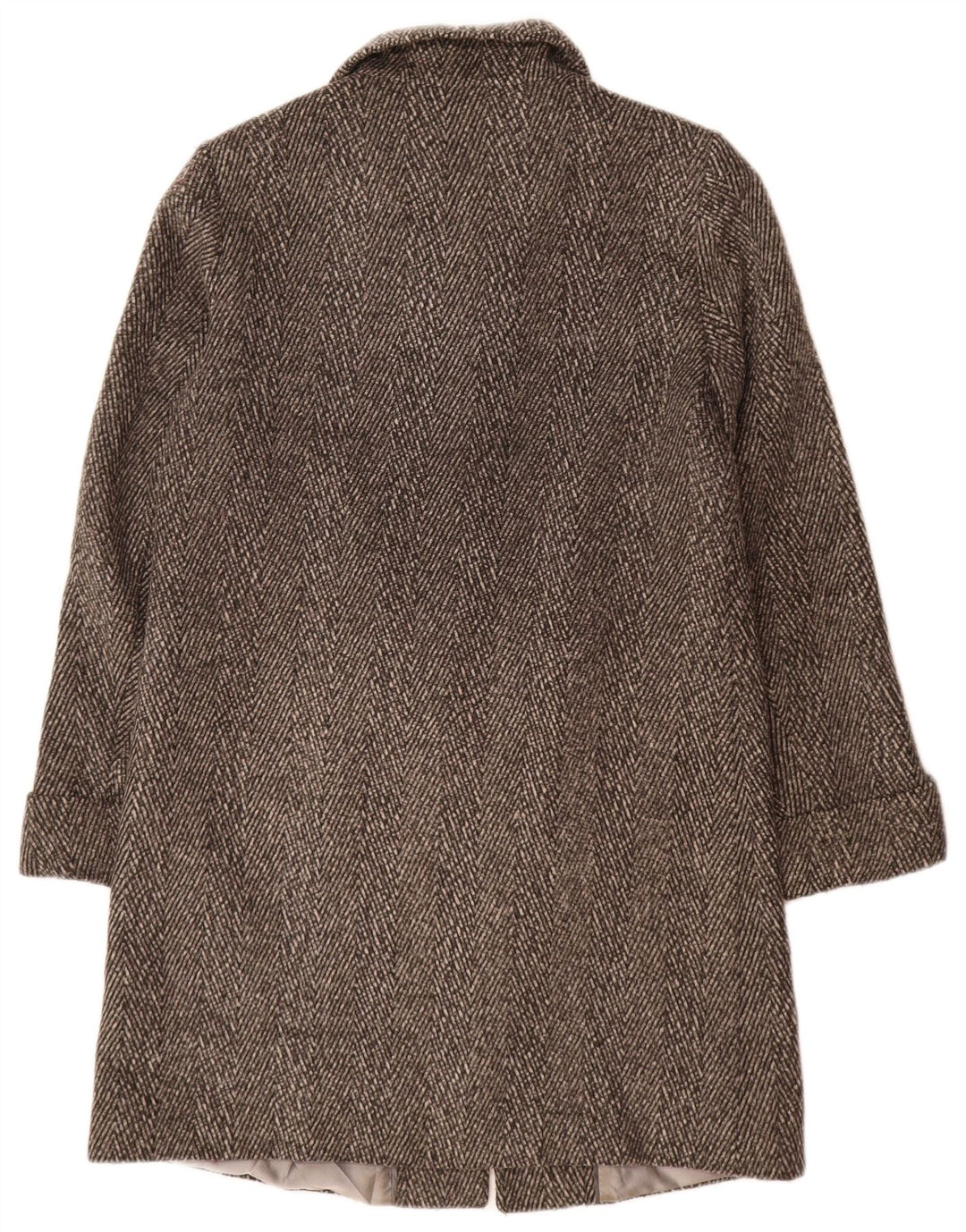 Pardesiu cu autograf pentru femei Marks & Spencer UK 12 Medium Grey Herringbone