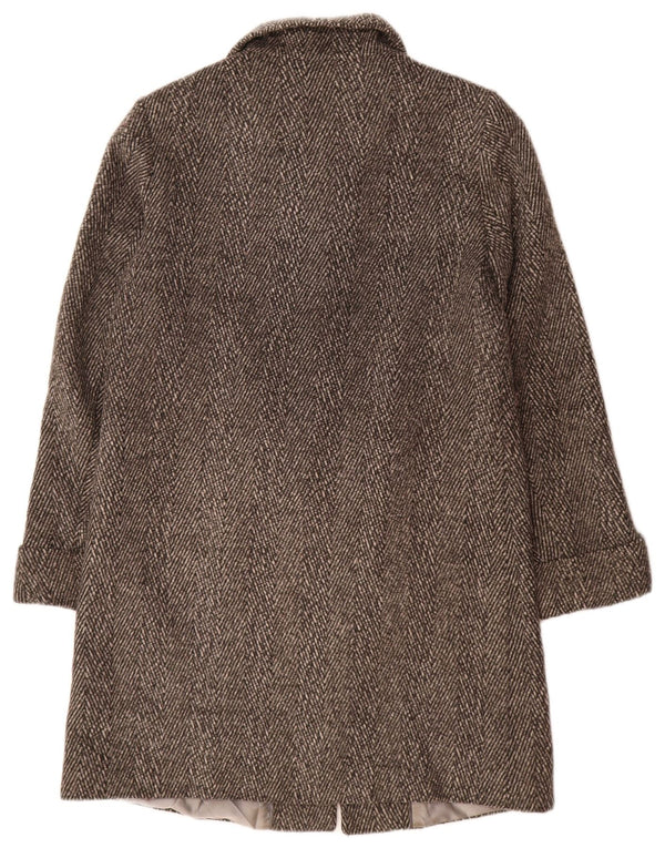 Pardesiu cu autograf pentru femei Marks & Spencer UK 12 Medium Grey Herringbone