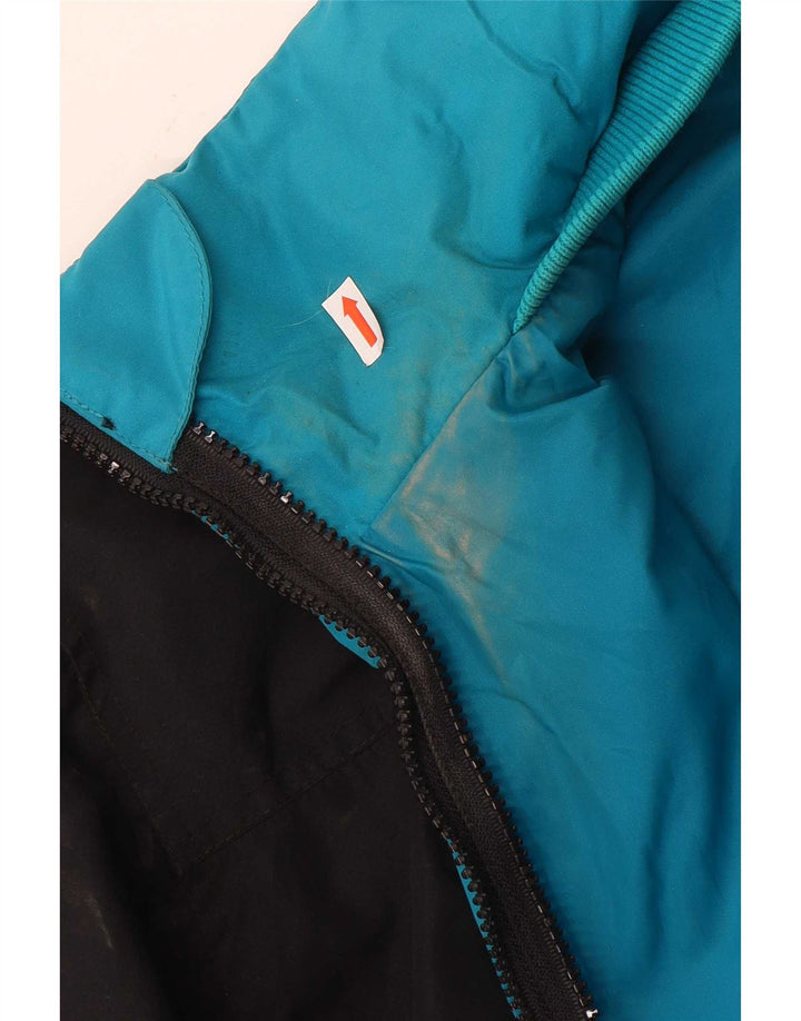 Jachetă Windbreaker oversized Columbia pentru femei UK 14 Medium Black Colorblock