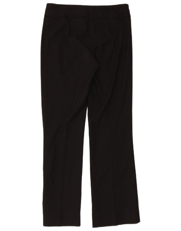 TRUSSARDI Womens Bootcut Suit Trousers IT 40 Small W32 L29 Black Polyester