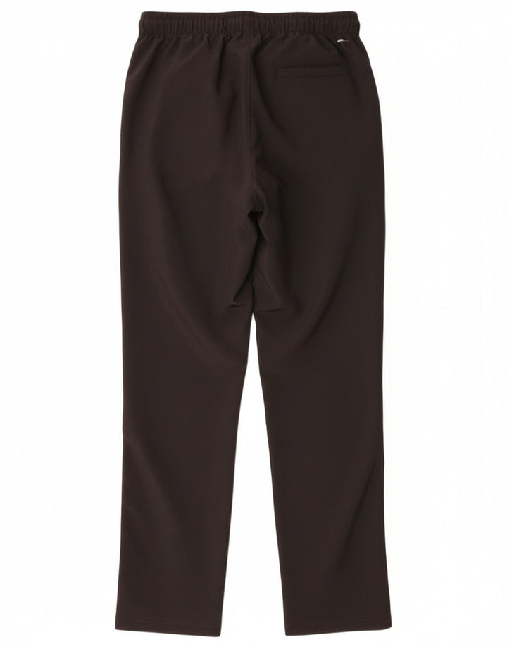 Pantaloni de trening Adidas Climalite pentru baieti 15-16 ani poliester negru