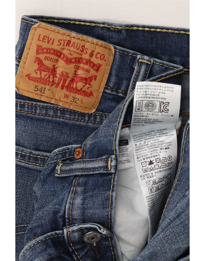 Pantaloni scurți Levi's 541 Denim W32 Large Blue Bumbac