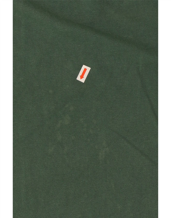 Cămașă polo pentru bărbați Kappa, bumbac verde mare