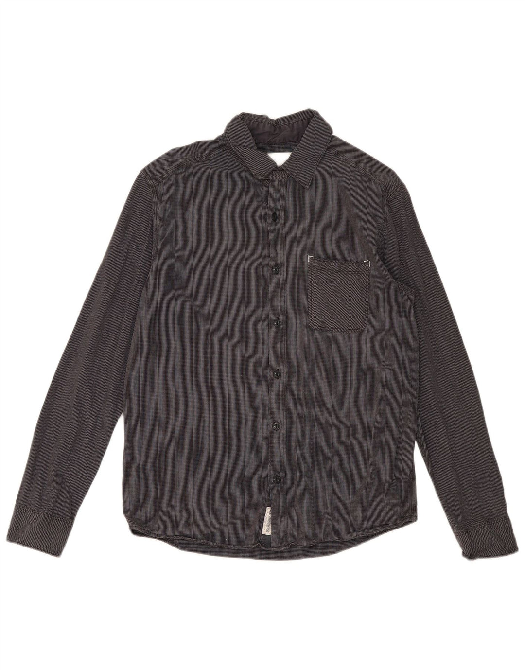 Cămașă Levi's Standard Fit pentru bărbați, bumbac cu carouri, gri mediu
