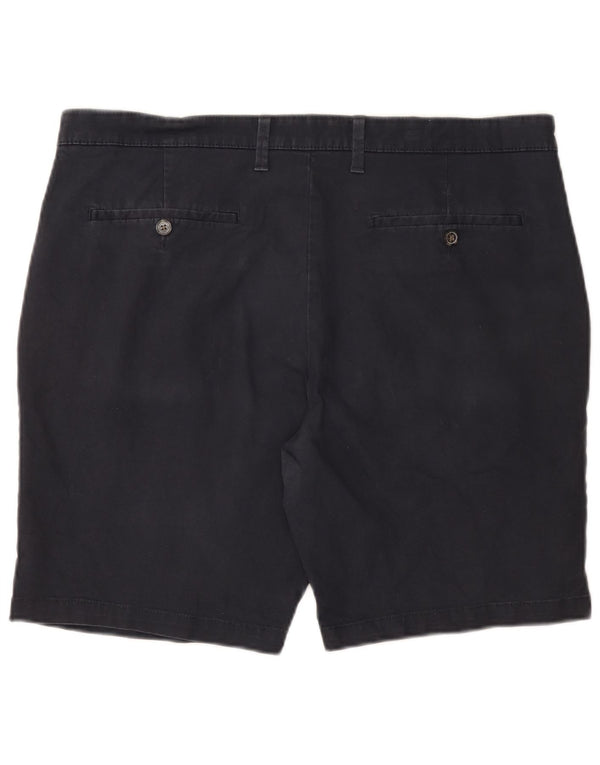 Pantaloni scurți chino pentru bărbați Marks & Spencer W38 XL, bumbac bleumarin