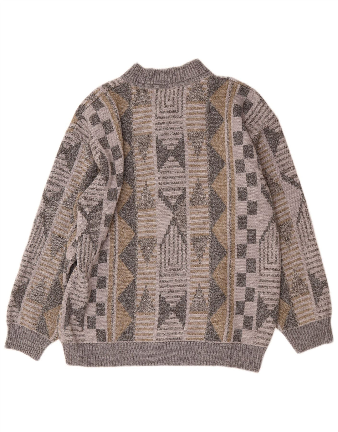Pulover cardigan pentru bărbați Steiner XL, multicolor, geometric