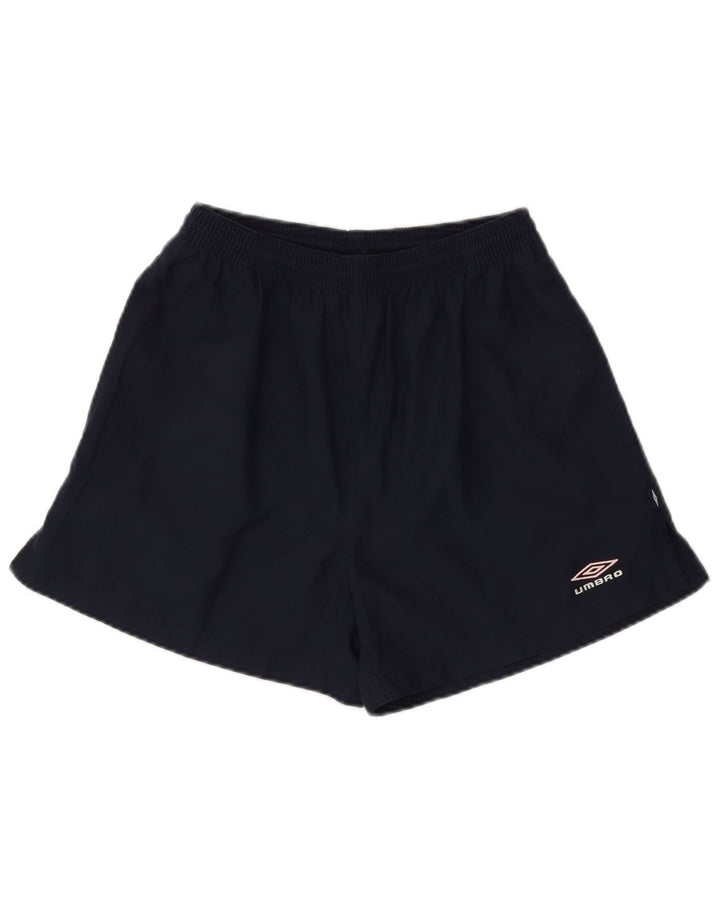 Pantaloni scurti sport Umbro pentru bărbați, poliester mici, albastru