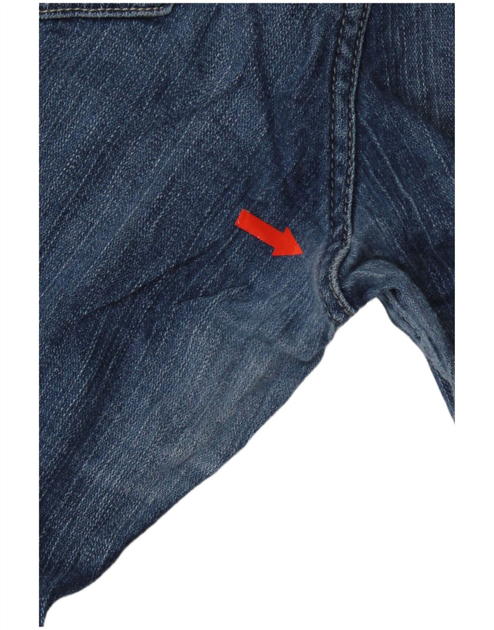 Blugi Levi's 518 Super Low Bootcut W30 L30 Bumbac albastru