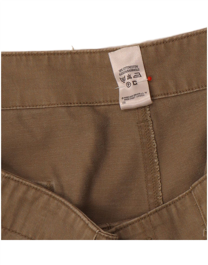 Pantaloni scurți cargo pentru bărbați Marks & Spencer XL W40 bumbac bej