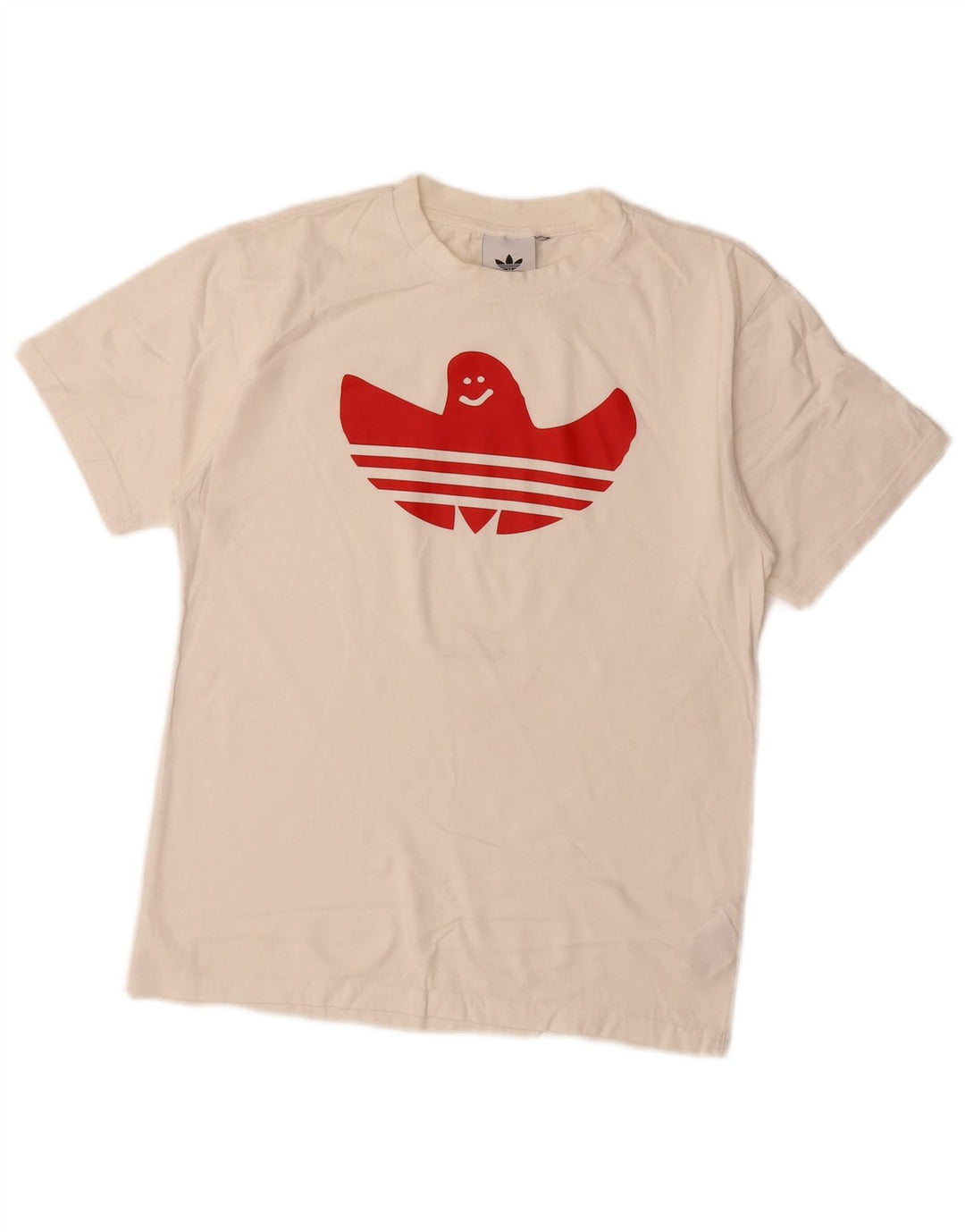 Tricou grafic pentru bărbați Adidas Top mic alb