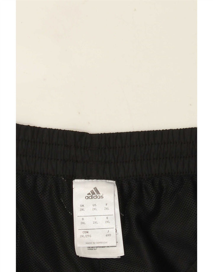 Pantaloni scurți sport pentru bărbați Adidas 2XL, negru, poliester