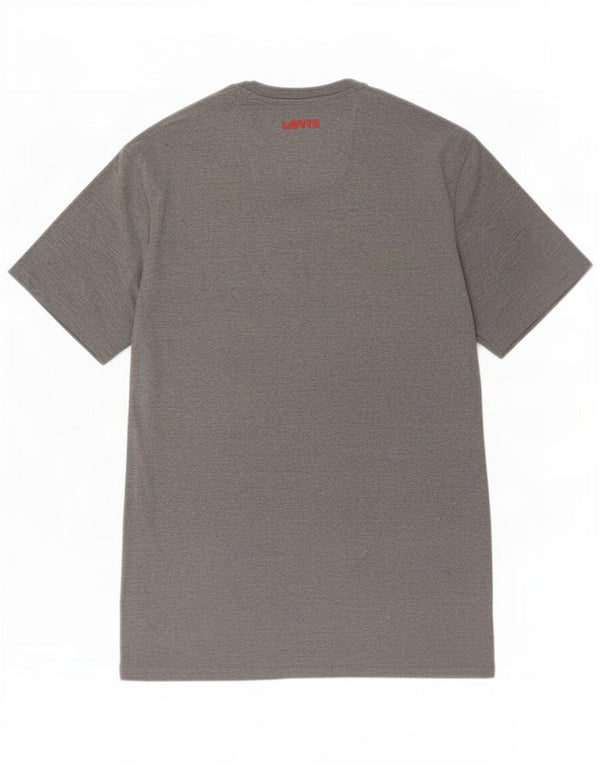 Tricou grafic pentru bărbați Levi's Top 2XL bumbac gri