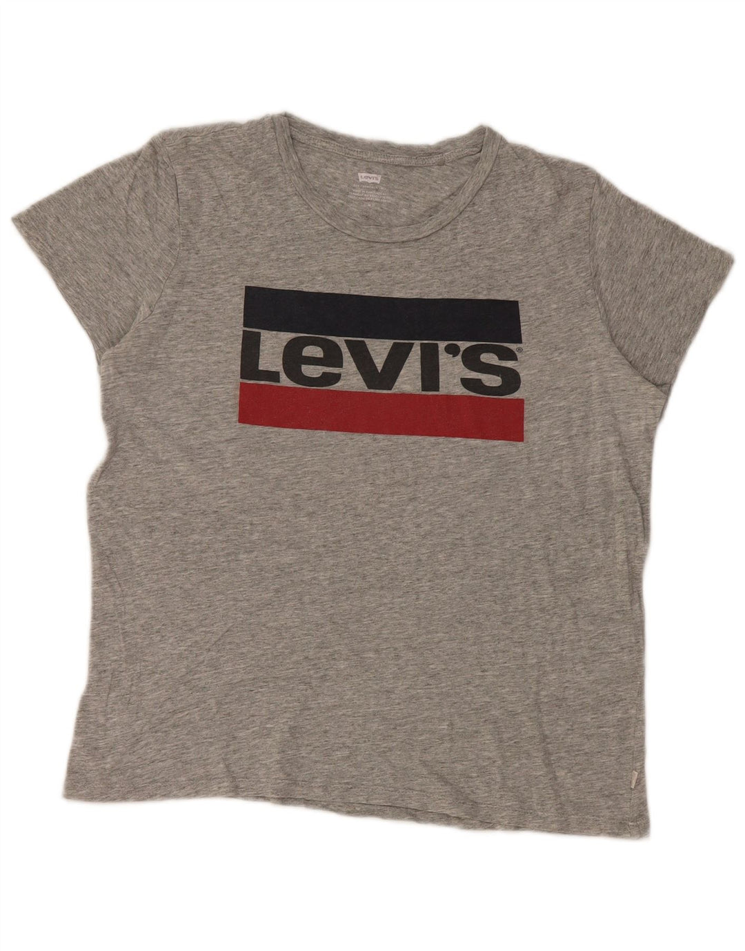 Tricou grafic Levi's pentru femei Top UK 14 Medium Gri Bumbac