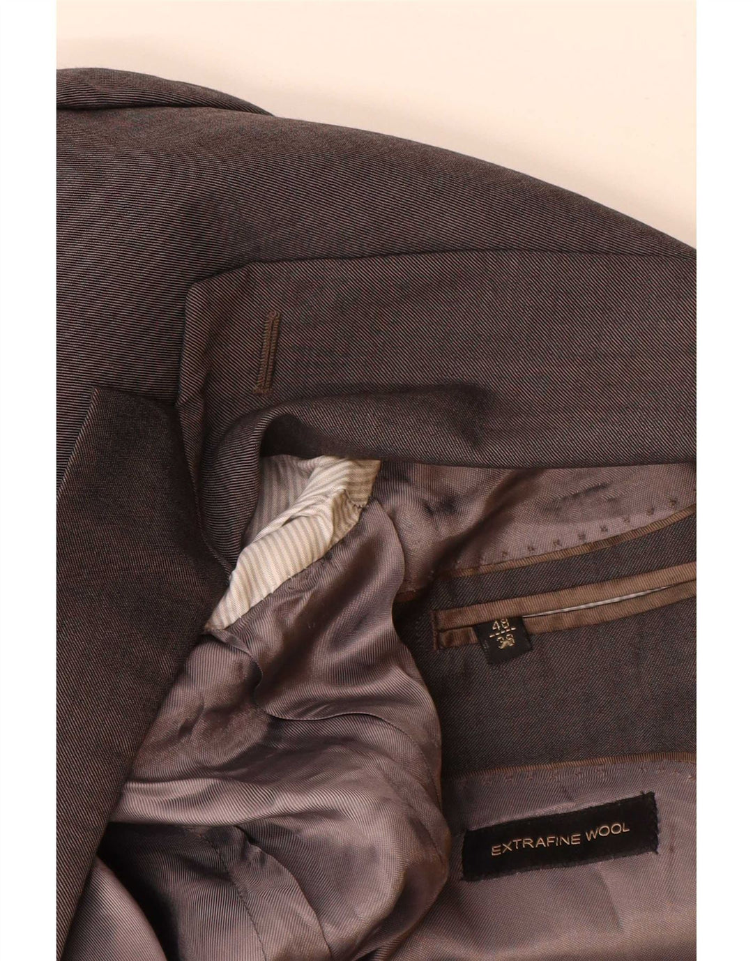 Massimo Dutti Jachetă pentru bărbați cu 2 nasturi UE 48 Lână gri mediu