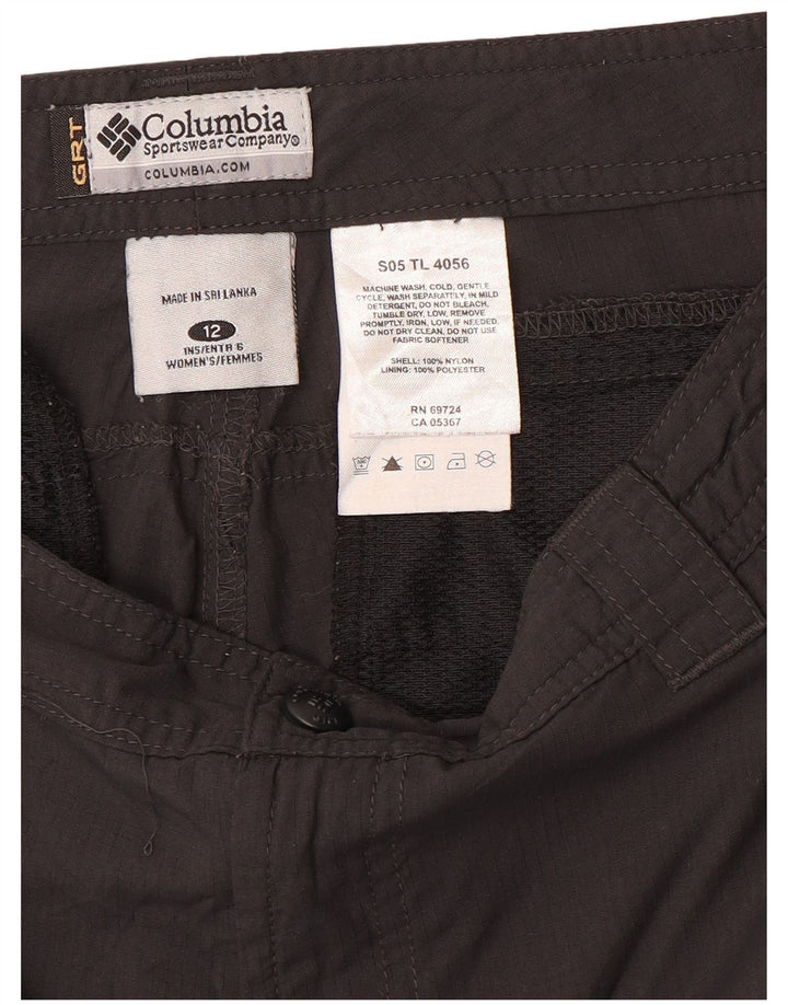 Pantaloni scurți cargo pentru femei COLUMBIA US 12 Large W32 Nylon negru