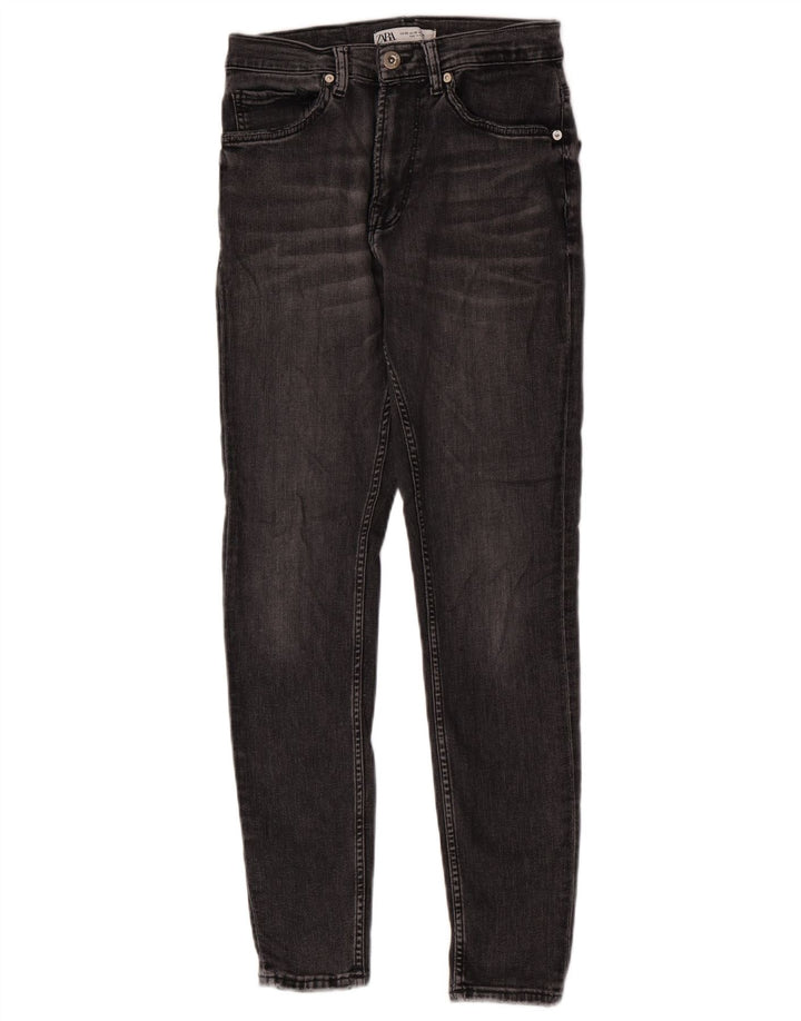 Blugi skinny pentru bărbați Zara EU 38 Mici W30 L29 Gri