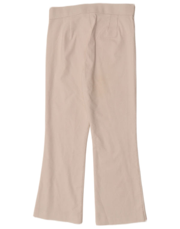 Pantaloni tăiați pentru femei Zara Mici L26 L24 Bumbac alb
