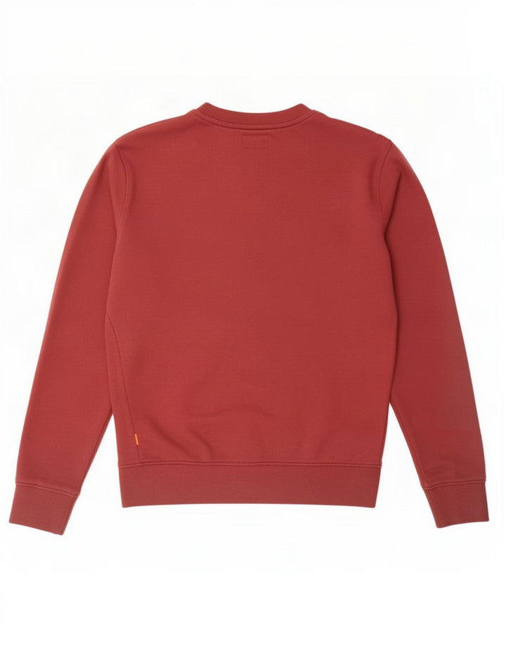 Pulover pentru bărbați Timberland Regular Fit, bumbac roșu mic
