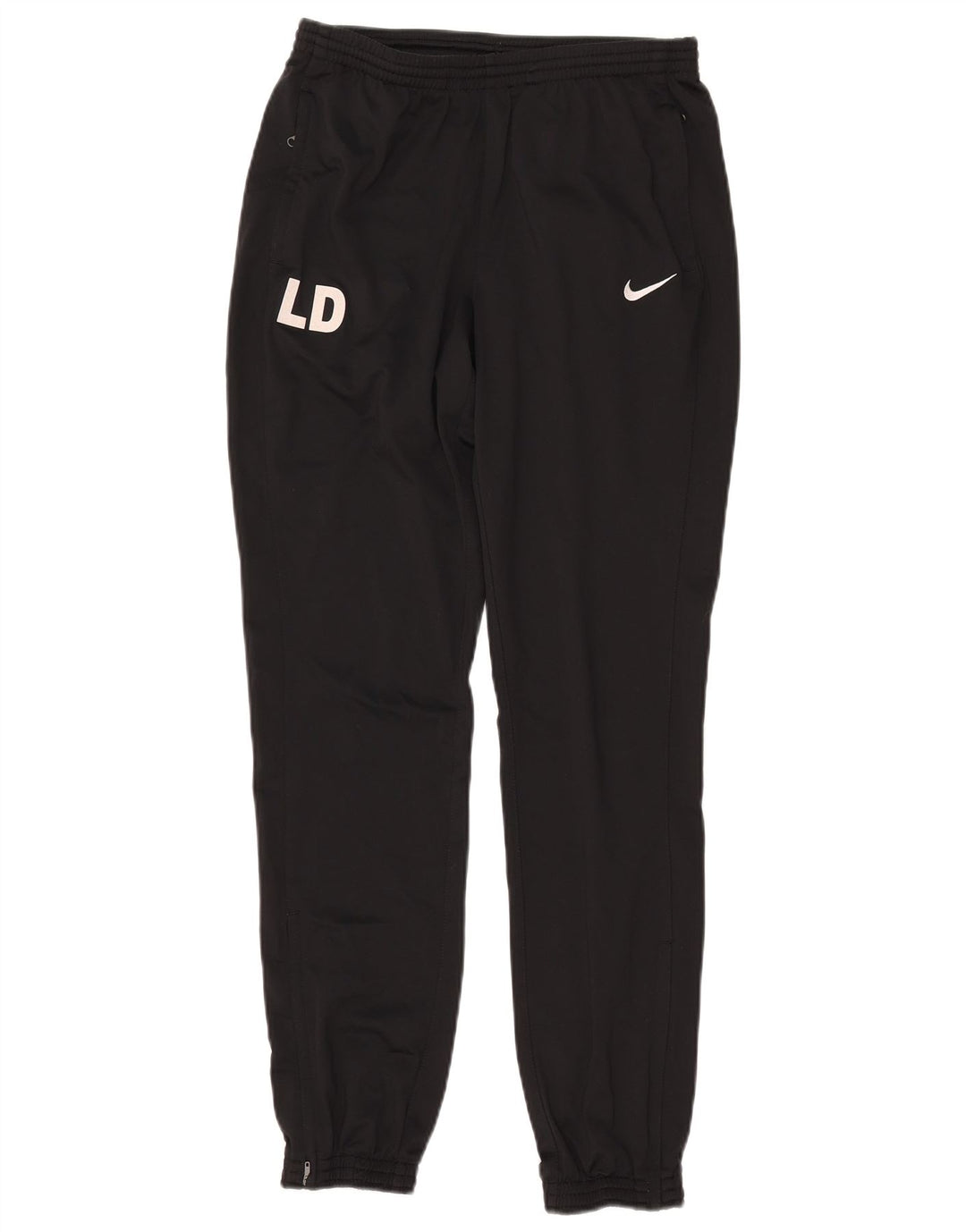 Pantaloni de trening grafic pentru bărbați NIKE Dri Fit Pantaloni de jogging Poliester negru mic