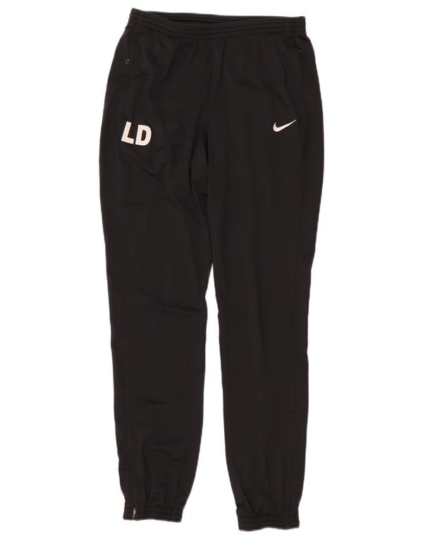 Pantaloni de trening grafic pentru bărbați NIKE Dri Fit Pantaloni de jogging Poliester negru mic