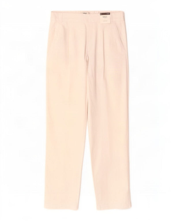 Marks & Spencer Pantaloni scurti casual pentru femei UK 8 Small W26 L27 White