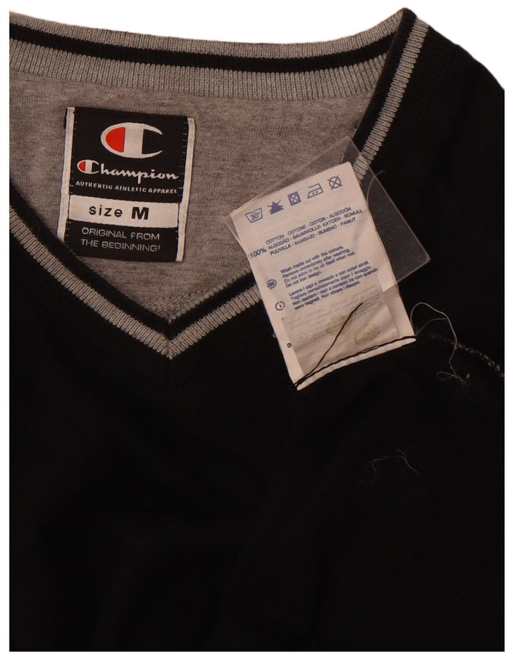 Tricou pentru femei CHAMPION Top UK 12 Medium Black Bumbac