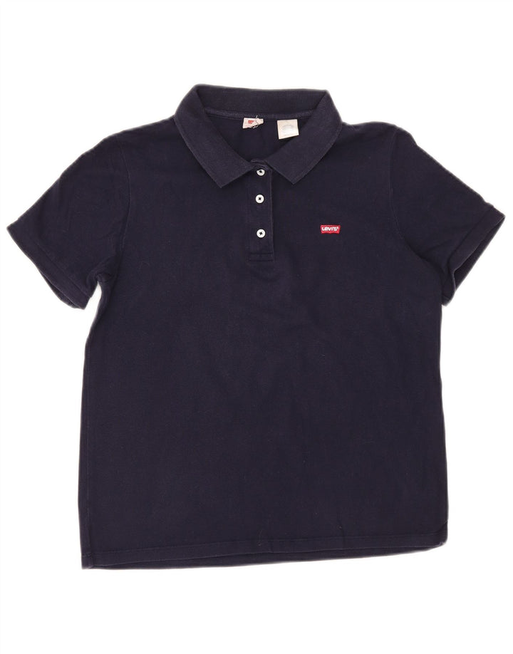 Tricou polo LEVI'S pentru femei UK 6 XS bleumarin