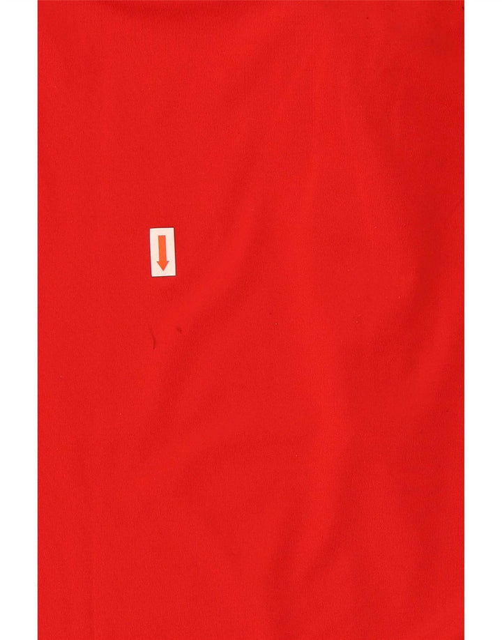 Tricou polo grafic pentru bărbați Adidas XL, roșu