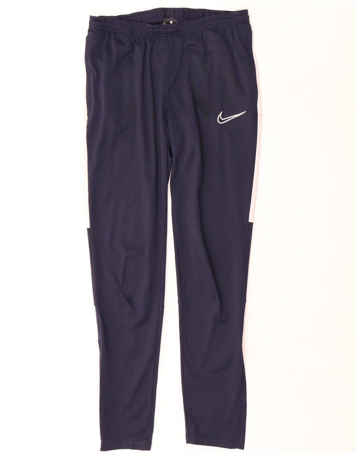 Pantaloni de trening Nike Dri Fit pentru bărbați, mici, albastru, poliester color bloc