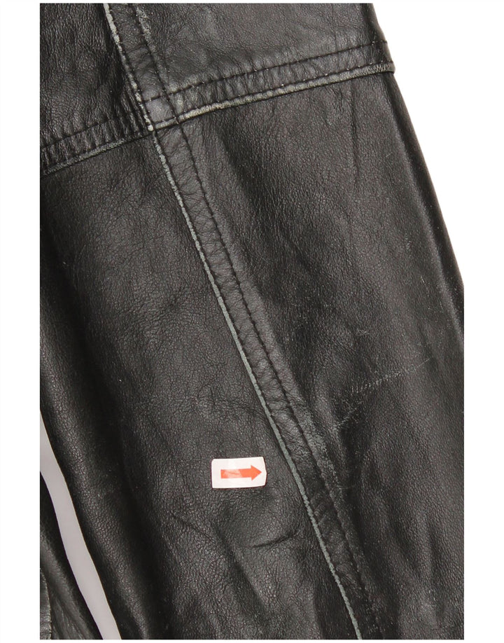 Geaca de piele pentru femei MOTIVI UK 14 Medium Black