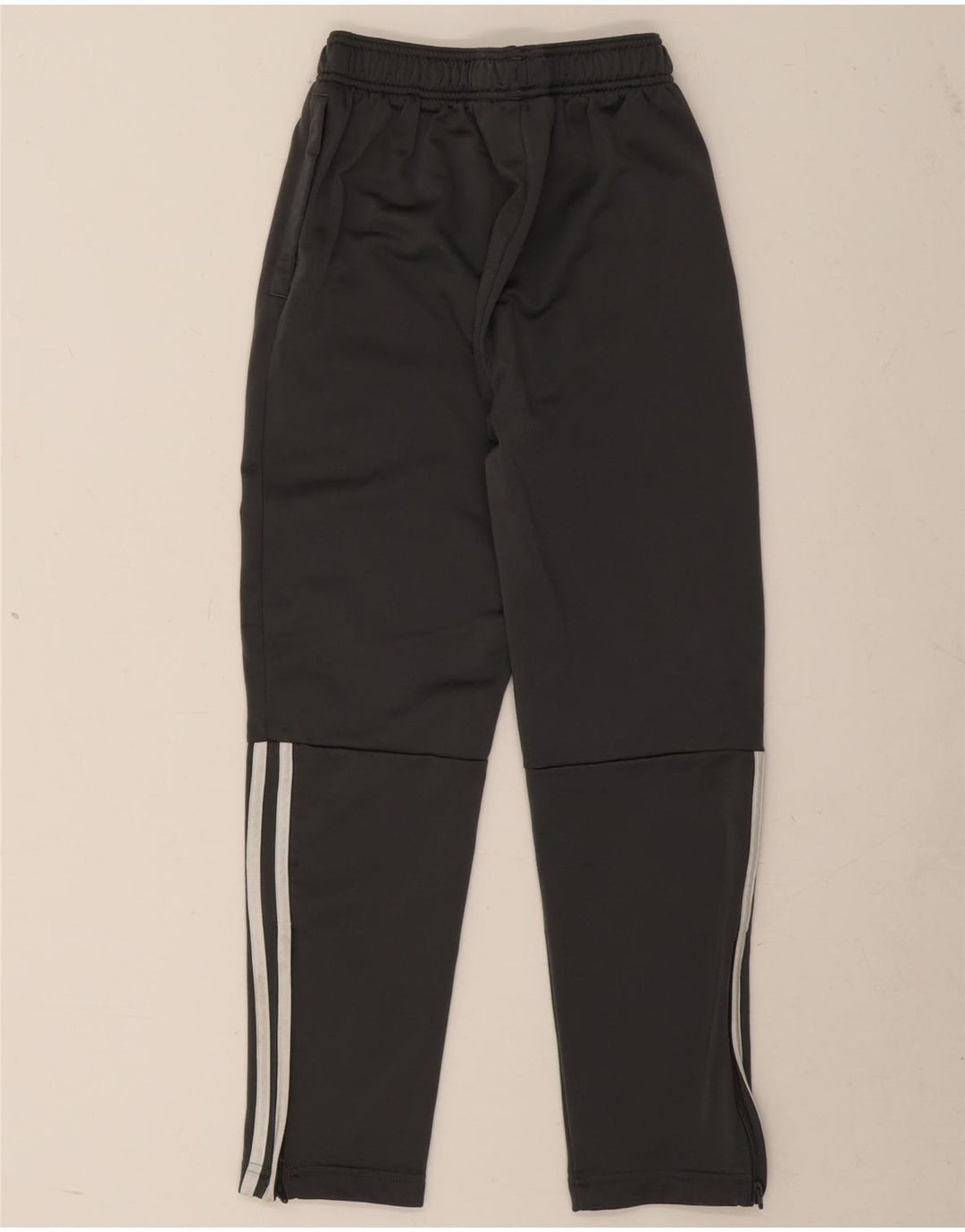 Pantaloni de trening Adidas baieti 11-12 ani poliester gri