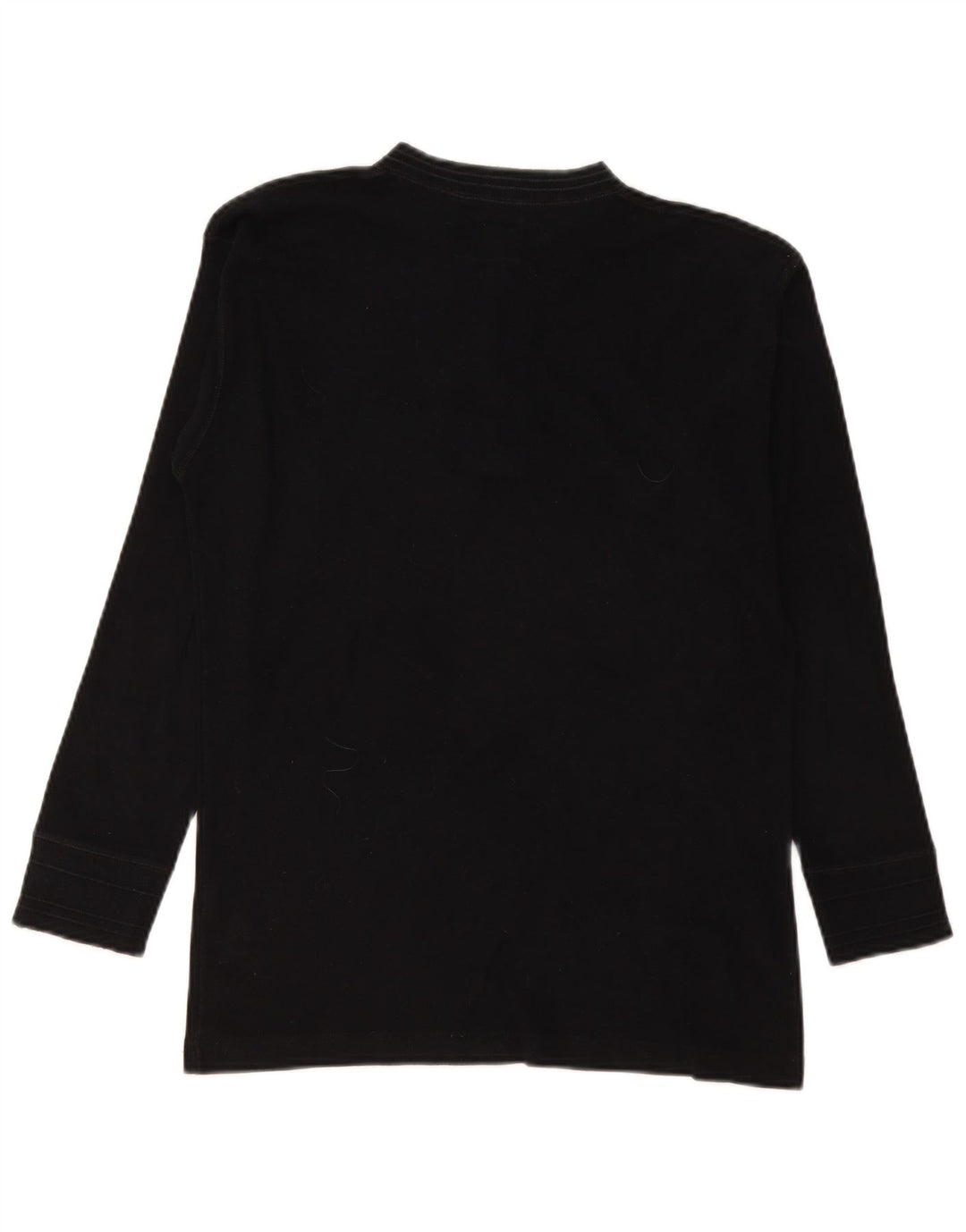 Levi's Top pentru bărbați cu mânecă lungă, bumbac mediu negru