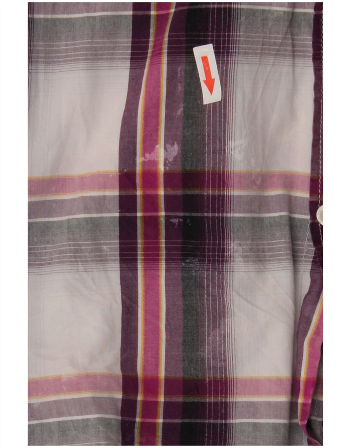Cămașă pentru bărbați Tom Tailor XL, bumbac cu carouri multicolore