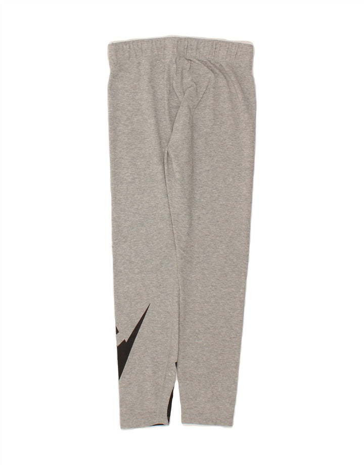 NIKE Womens Graphic Leggings UK 10 Small Grey Vintage Nike and Second-Hand Nike from Messina Hembry 