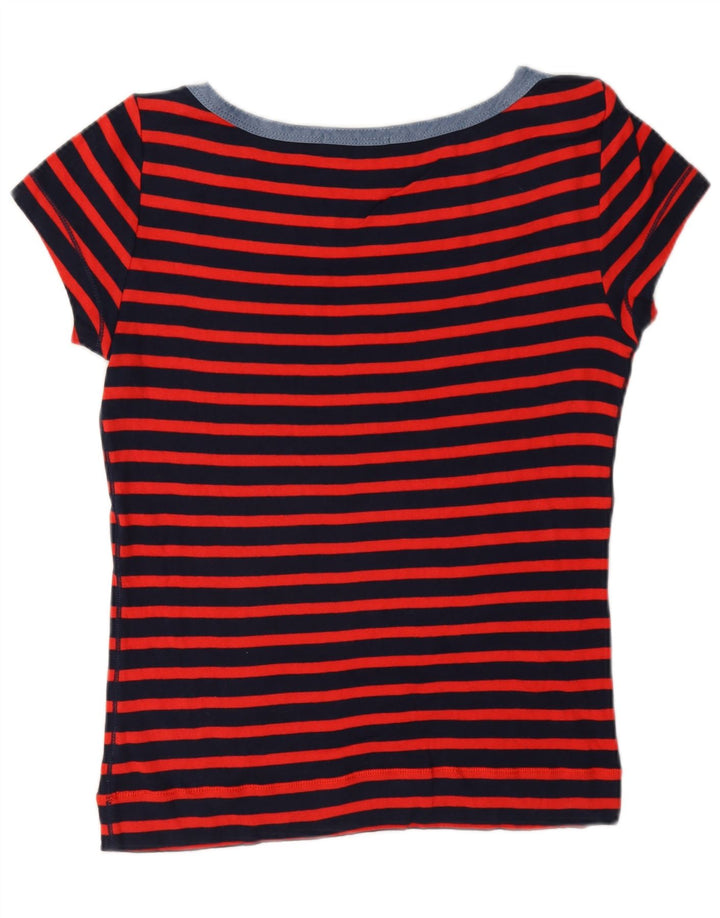 Tricou pentru femei Ralph Lauren UK 14 Medium Red Striped