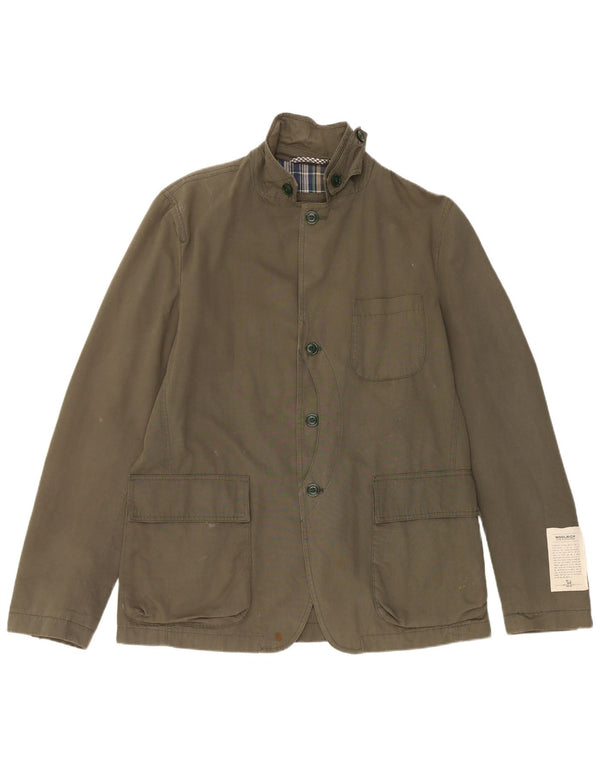 Jachetă Woolrich pentru bărbați, UK 40, mare, verde, bumbac