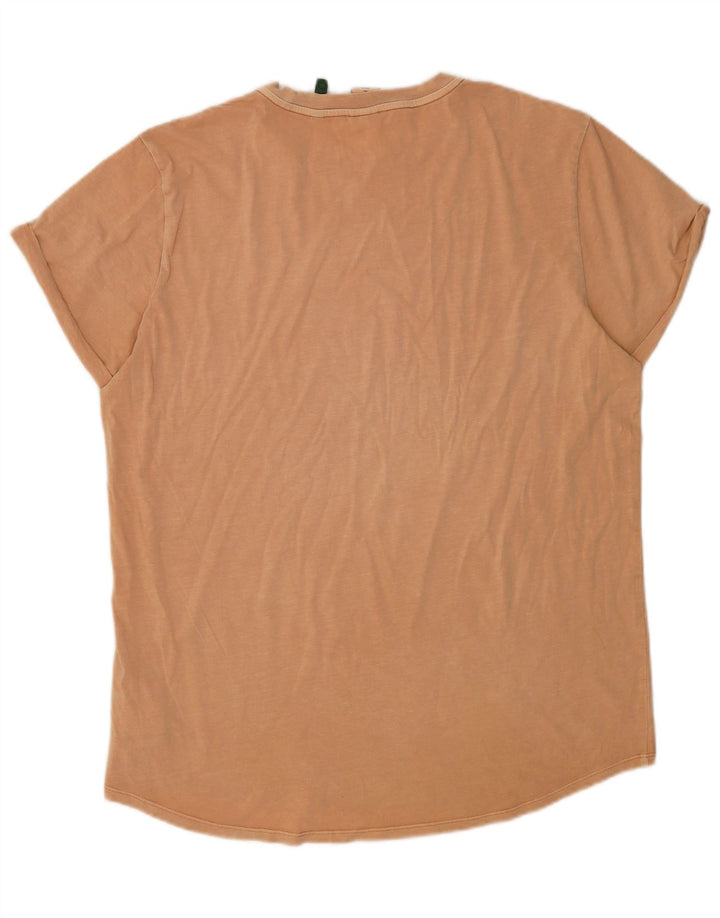 Tricou Bărbați G-Star Top XL Bumbac Bej