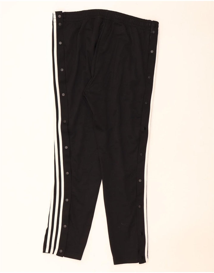 Pantaloni de trening Adidas pentru femei Marea Britanie 16/18 Poliester negru mare