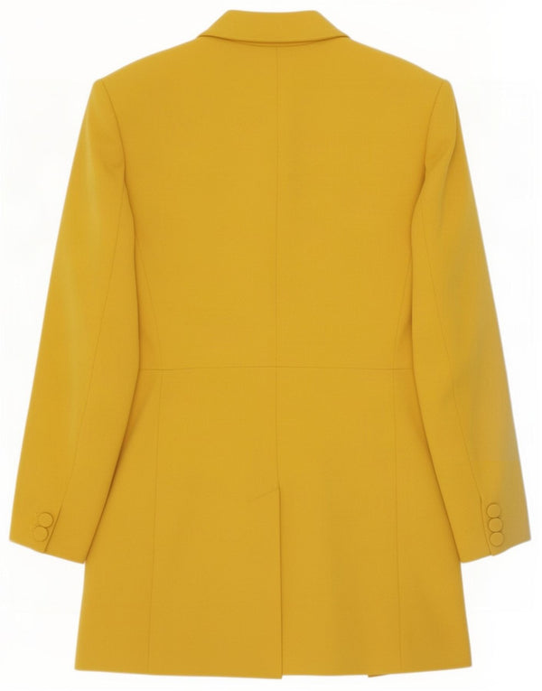 Jachetă Blazer pentru femei Zara UK 18 XL Galben Poliester