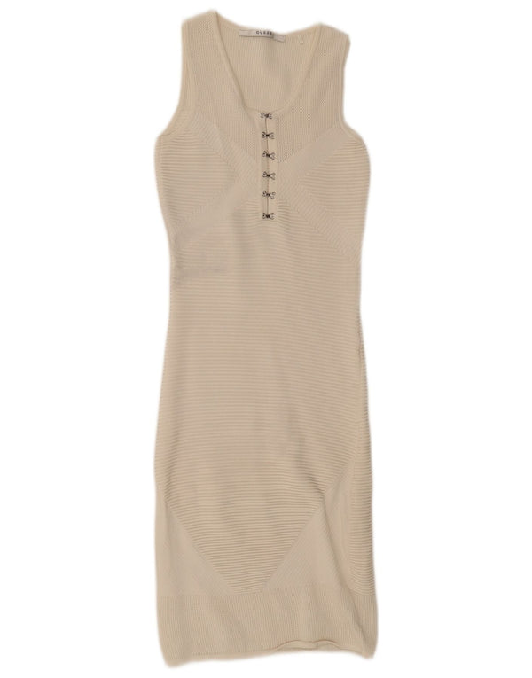 Rochie croșetată fără mâneci pentru femei Guess UK 4 XS Alb