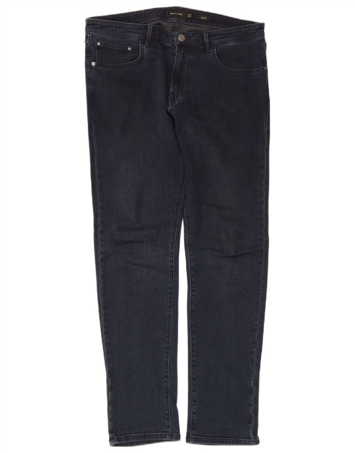 Massimo Dutti blugi bărbați slim EU 40 Medium W31 L29 bleumarin bumbac