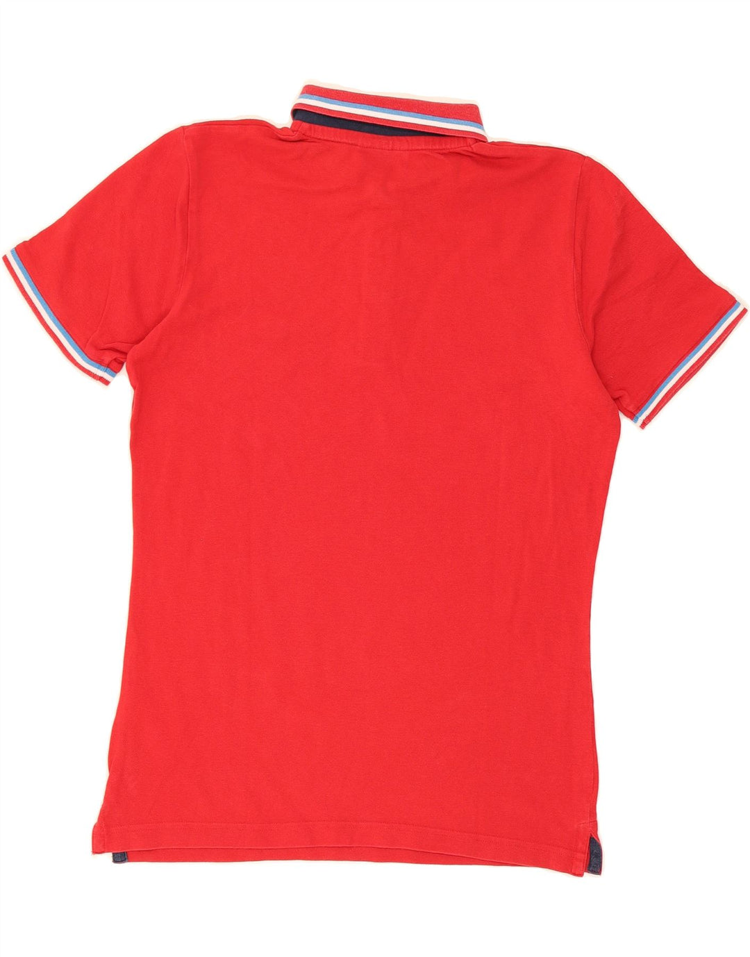 FILA Mens Polo Shirt Medium Red Cotton Vintage Fila and Second-Hand Fila from Messina Hembry 
