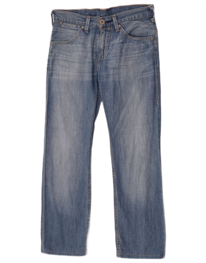 Blugi drepti pentru femei Levi's W28 L26 Albastru